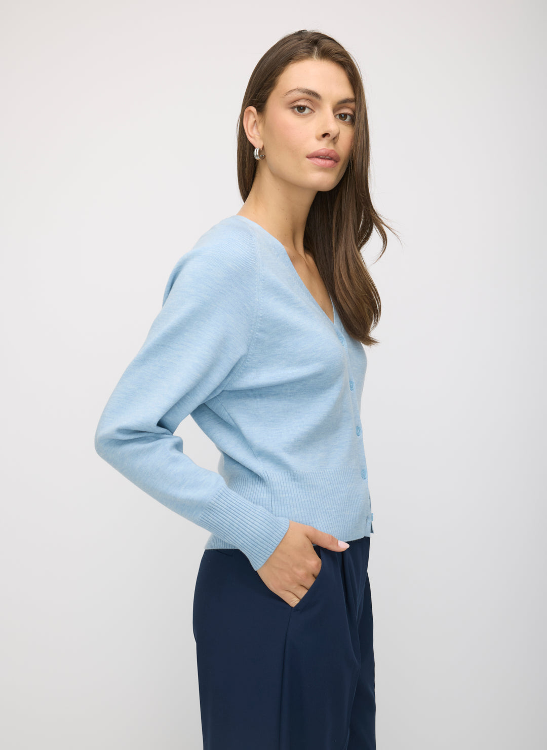 Transition Merino V Neck Cardigan