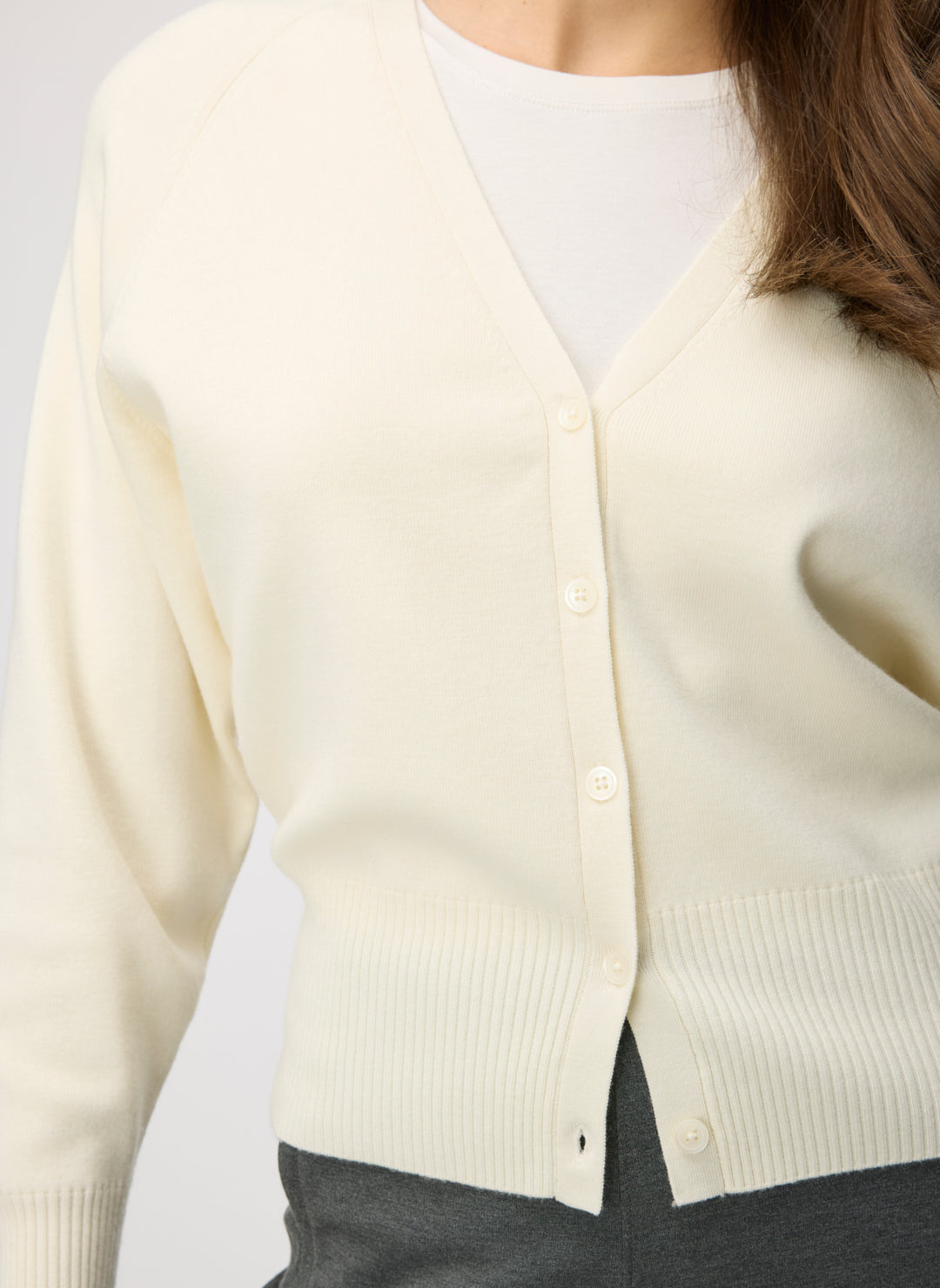 Transition Merino V Neck Cardigan