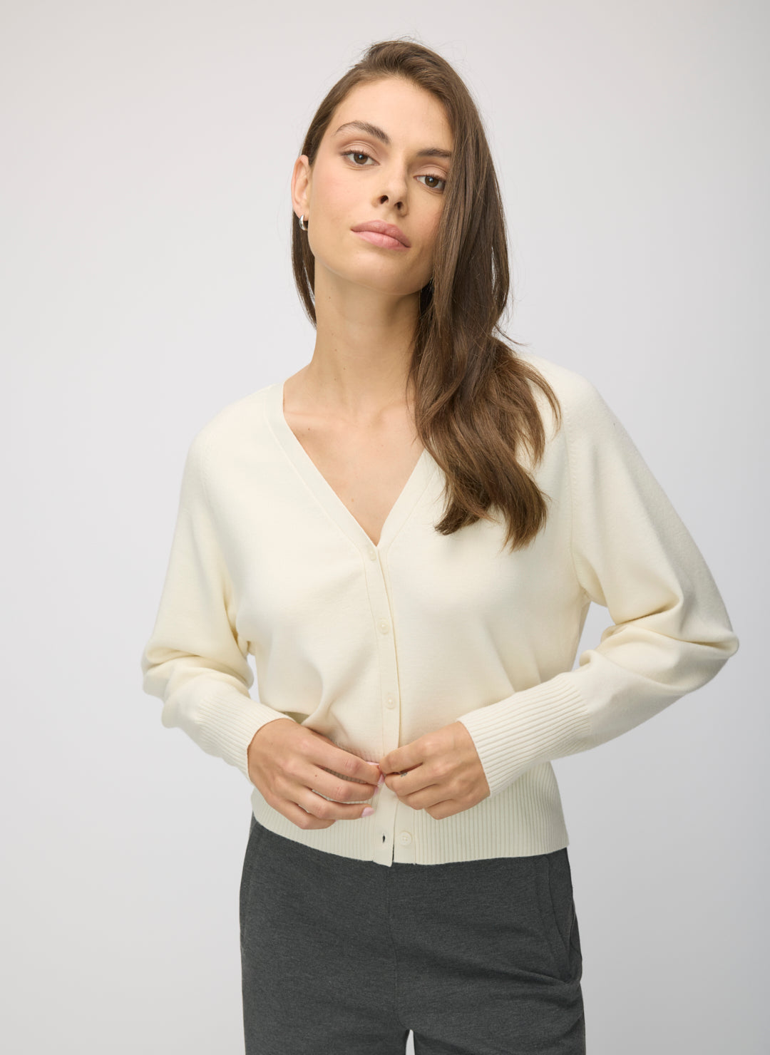 Transition Merino V Neck Cardigan