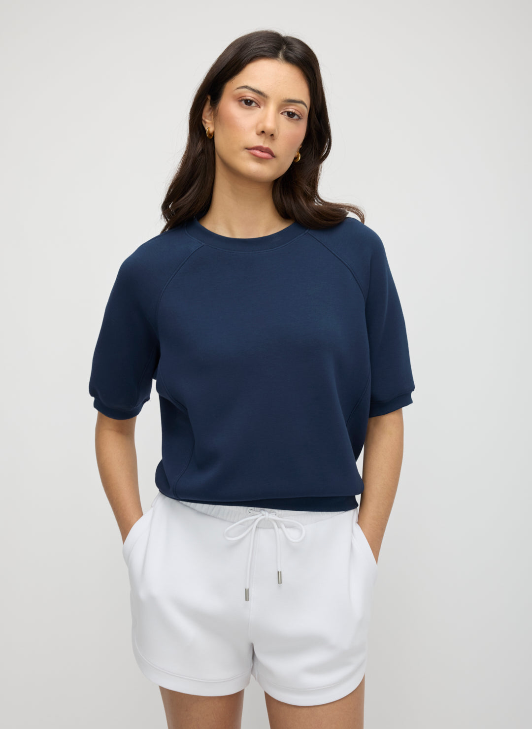 Sophia Short Sleeve Dolman Sweatshirt