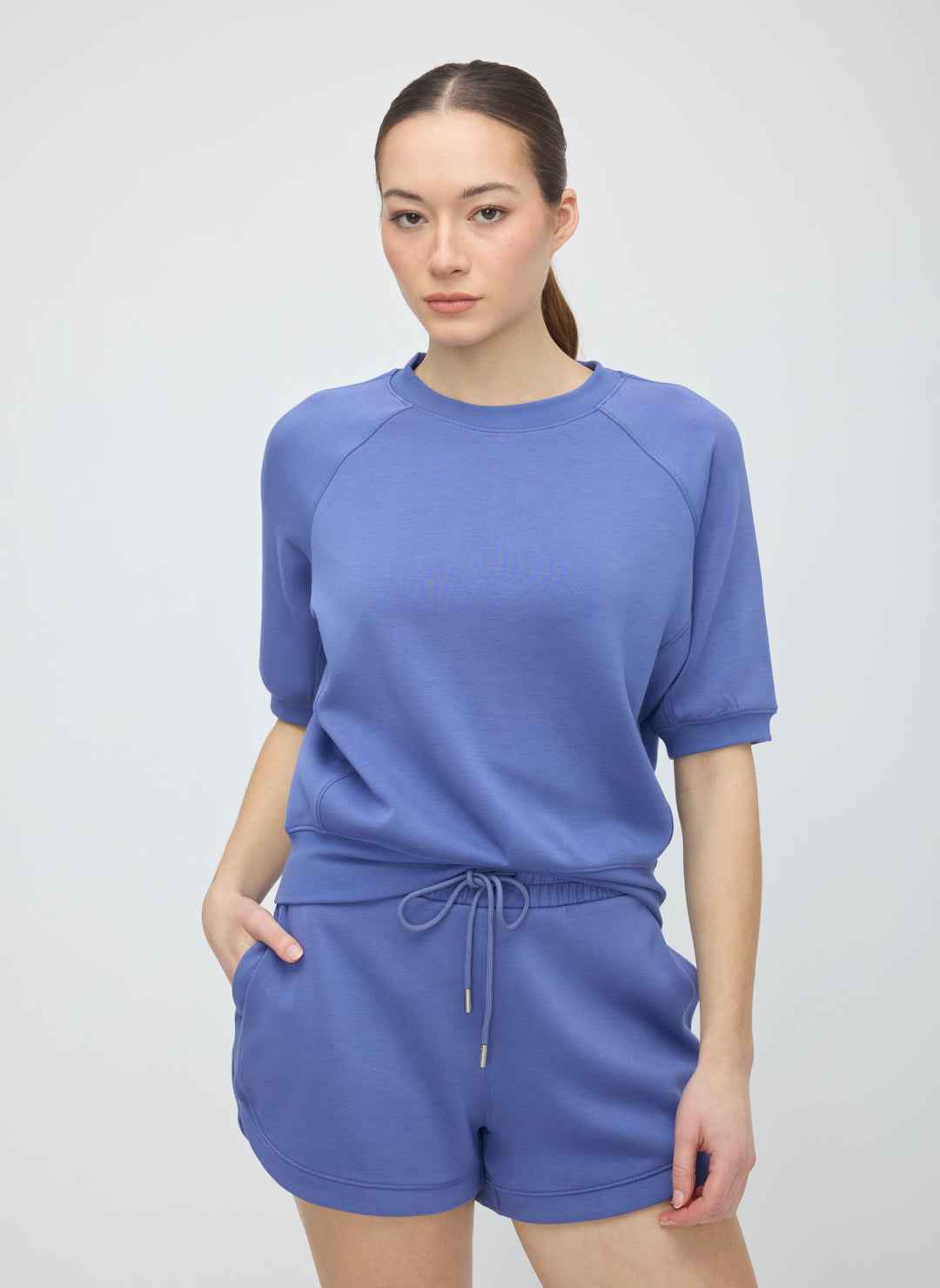 Sophia Short Sleeve Dolman Sweatshirt