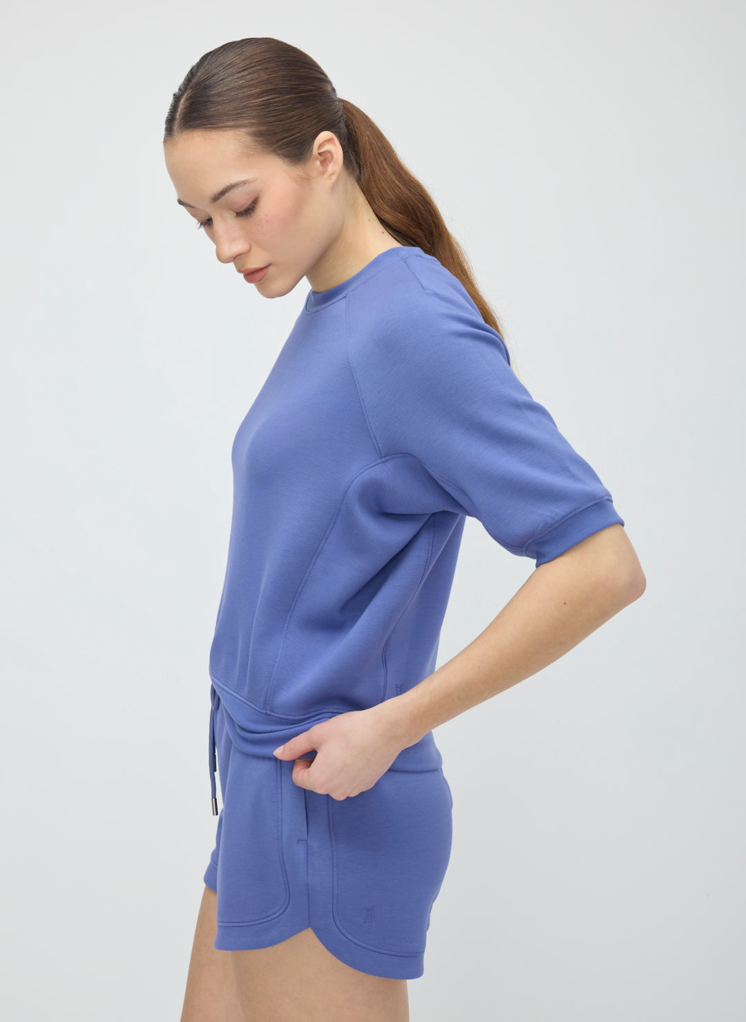 Sophia Short Sleeve Dolman Sweatshirt