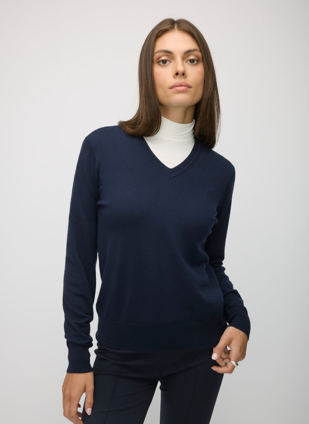 Transition Merino V Neck Sweater
