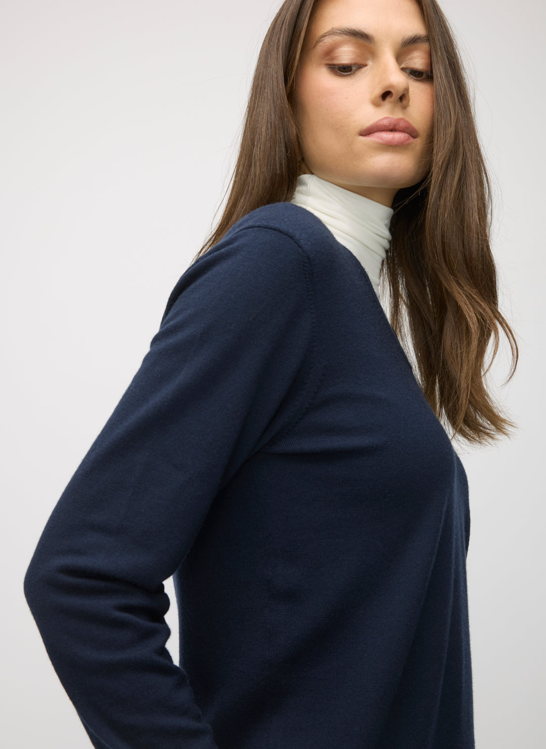 Transition Merino V Neck Sweater