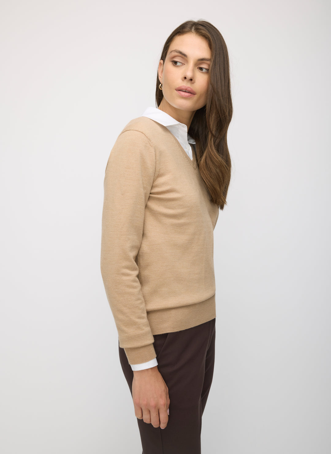 Transition Merino V Neck Sweater