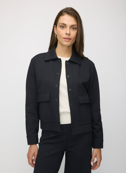 ENFOLD 2024SS ASYMMETRY-JAKET ネイビー　38 ENFOLD 2024SS ASYMMETRY-JAKET ネイビー38