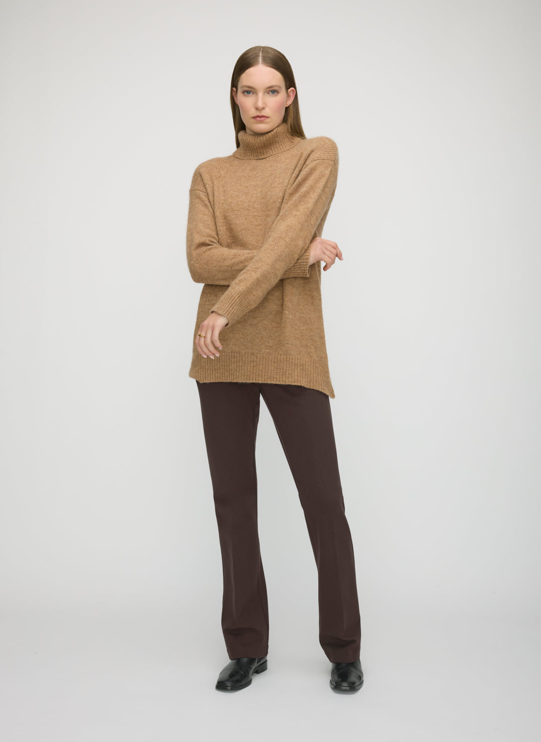 Alpaca Turtleneck Sweater