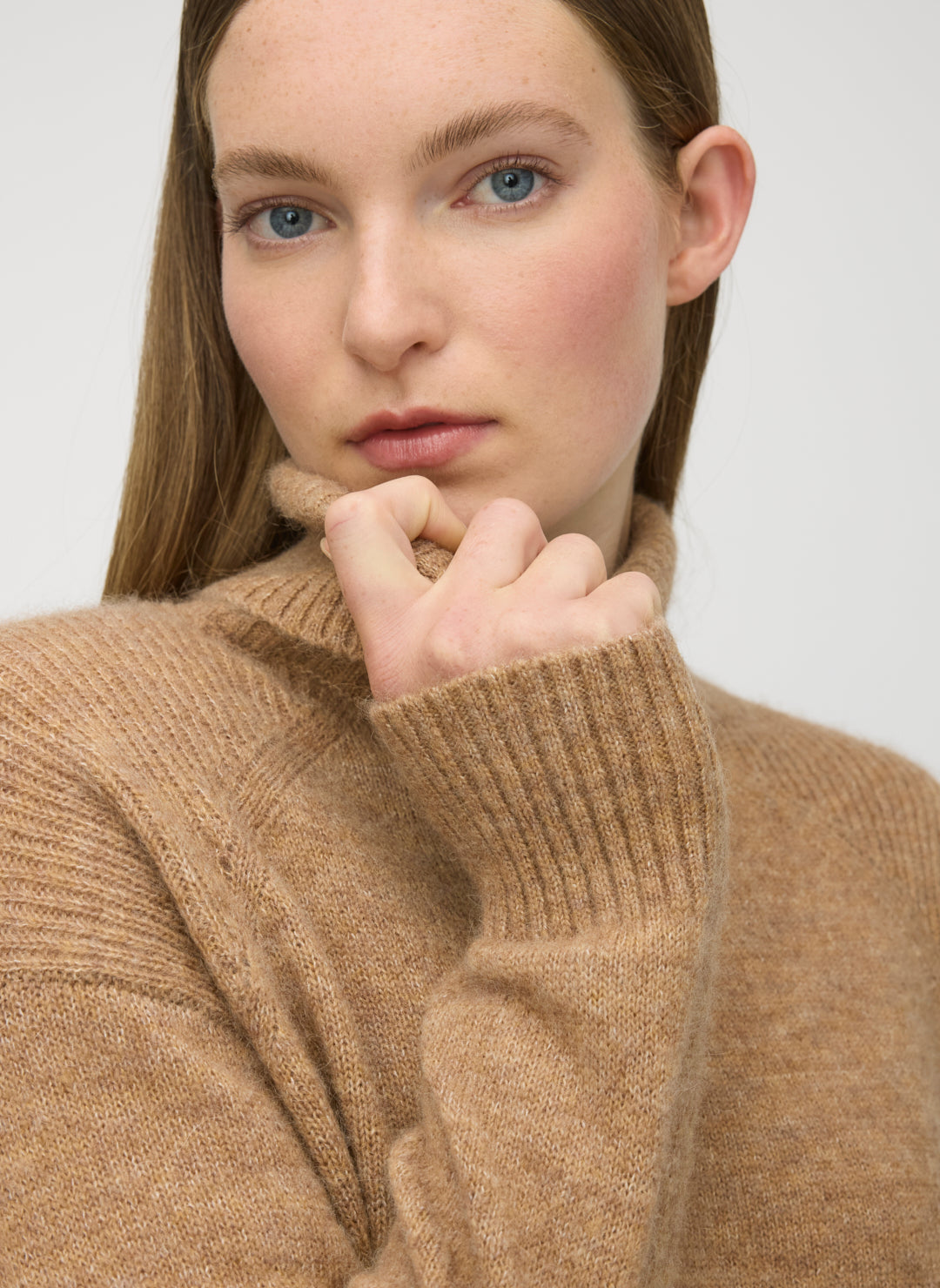Alpaca Turtleneck Sweater