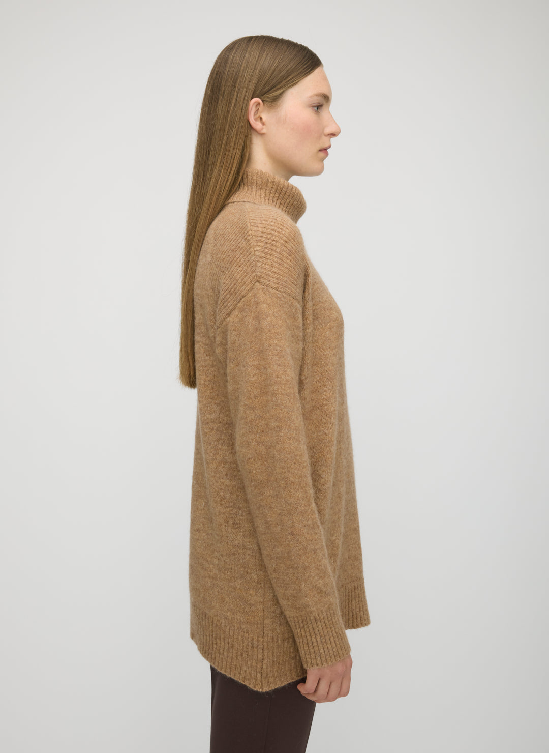Alpaca Turtleneck Sweater