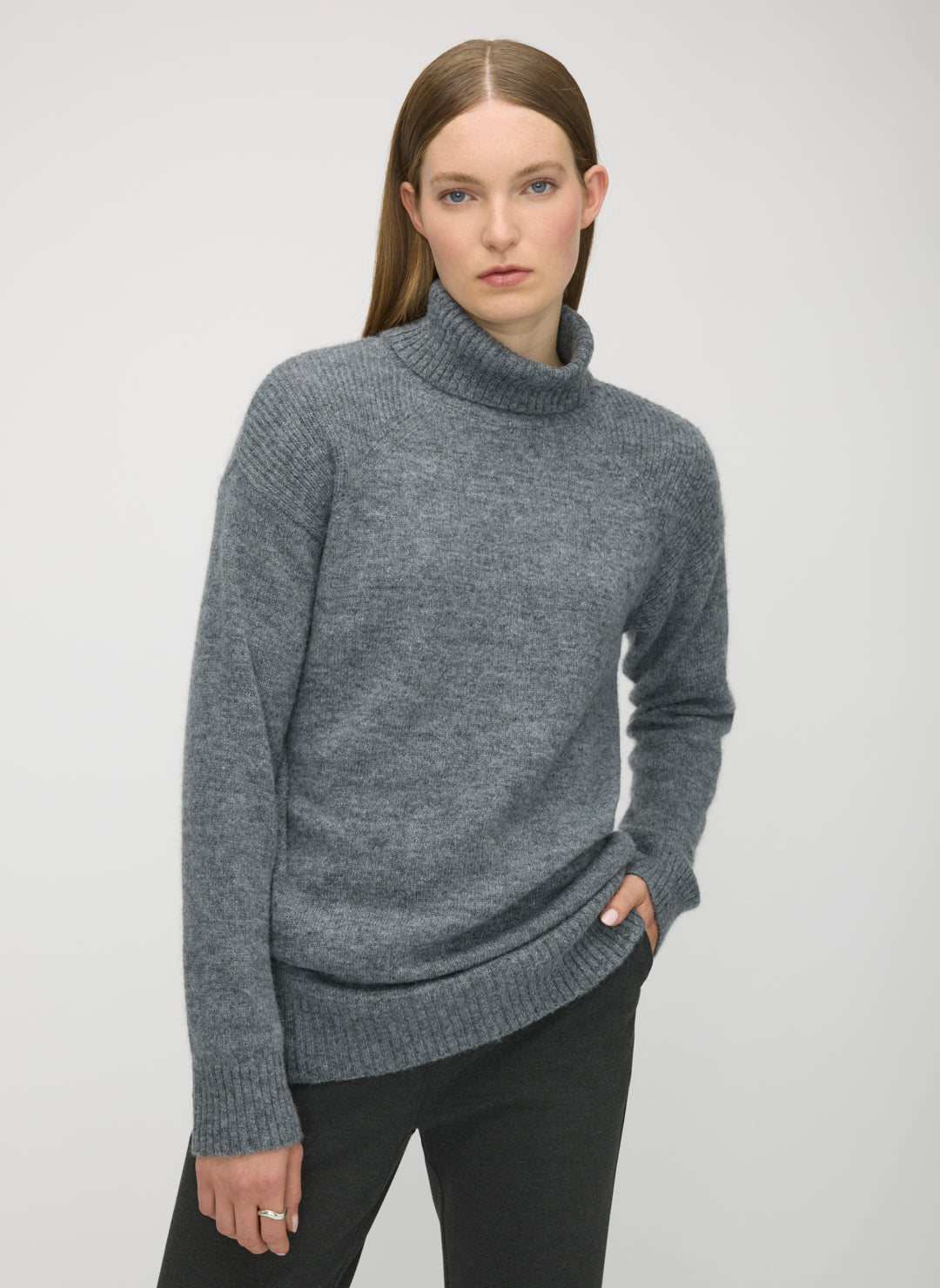Alpaca Turtleneck Sweater