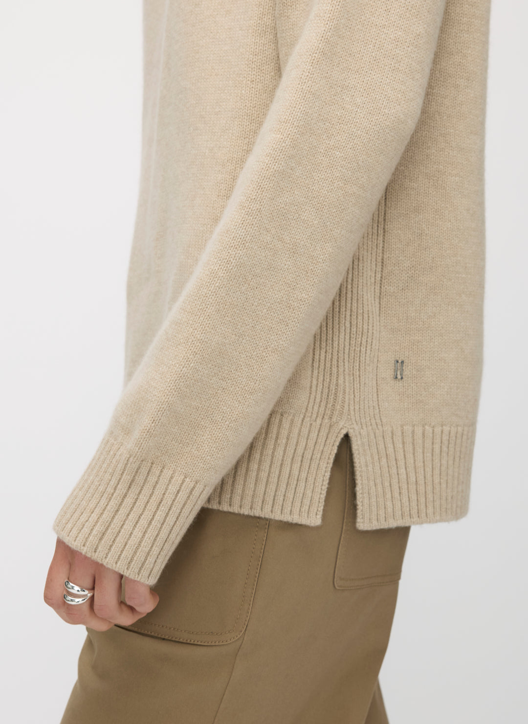 Willa Cashmere Crewneck Sweater