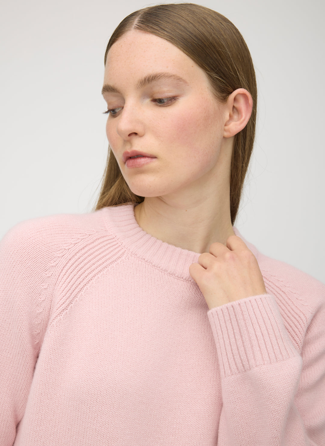Willa Cashmere Crewneck Sweater