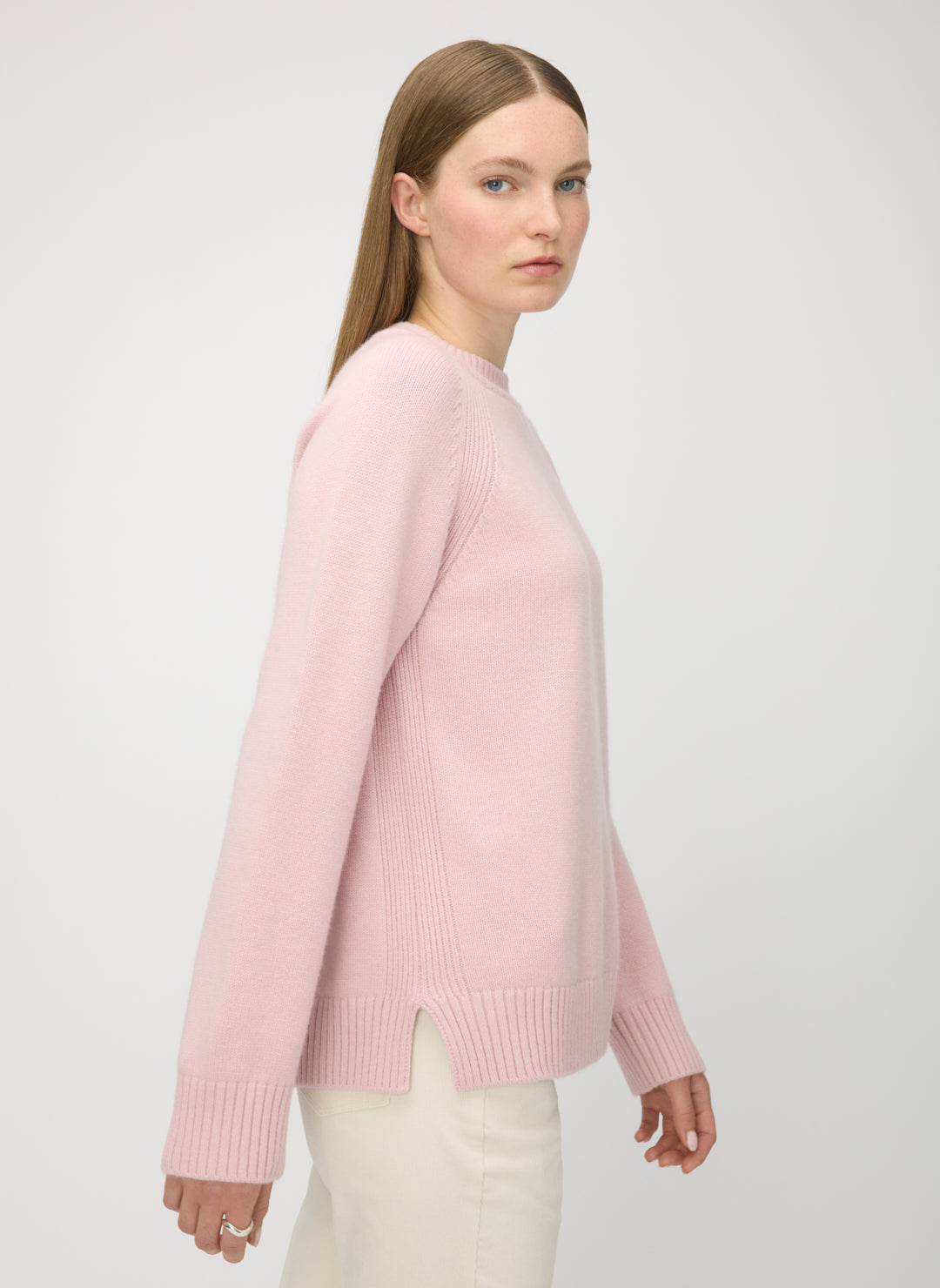 Willa Cashmere Crewneck Sweater