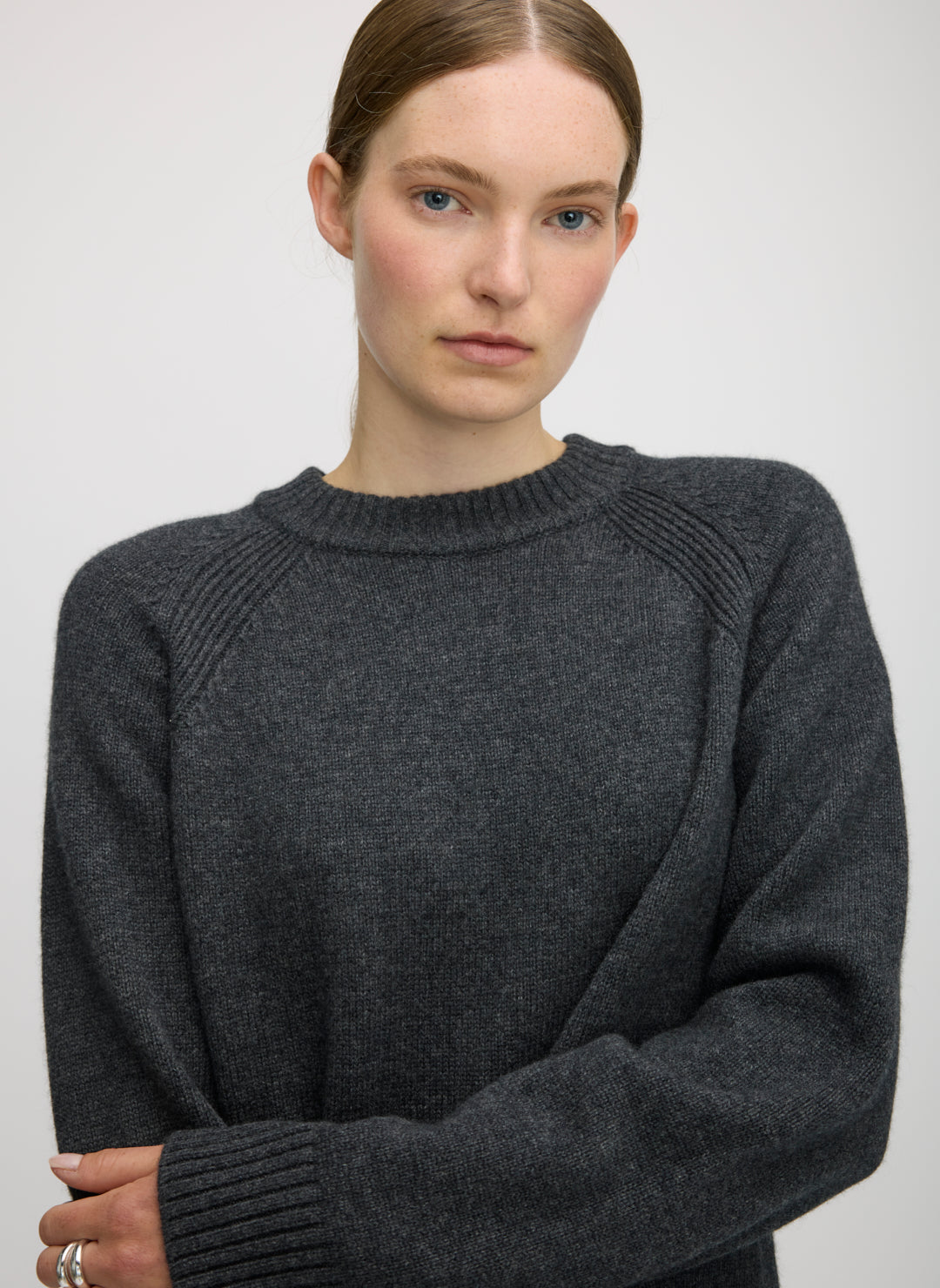 Willa Cashmere Crewneck Sweater