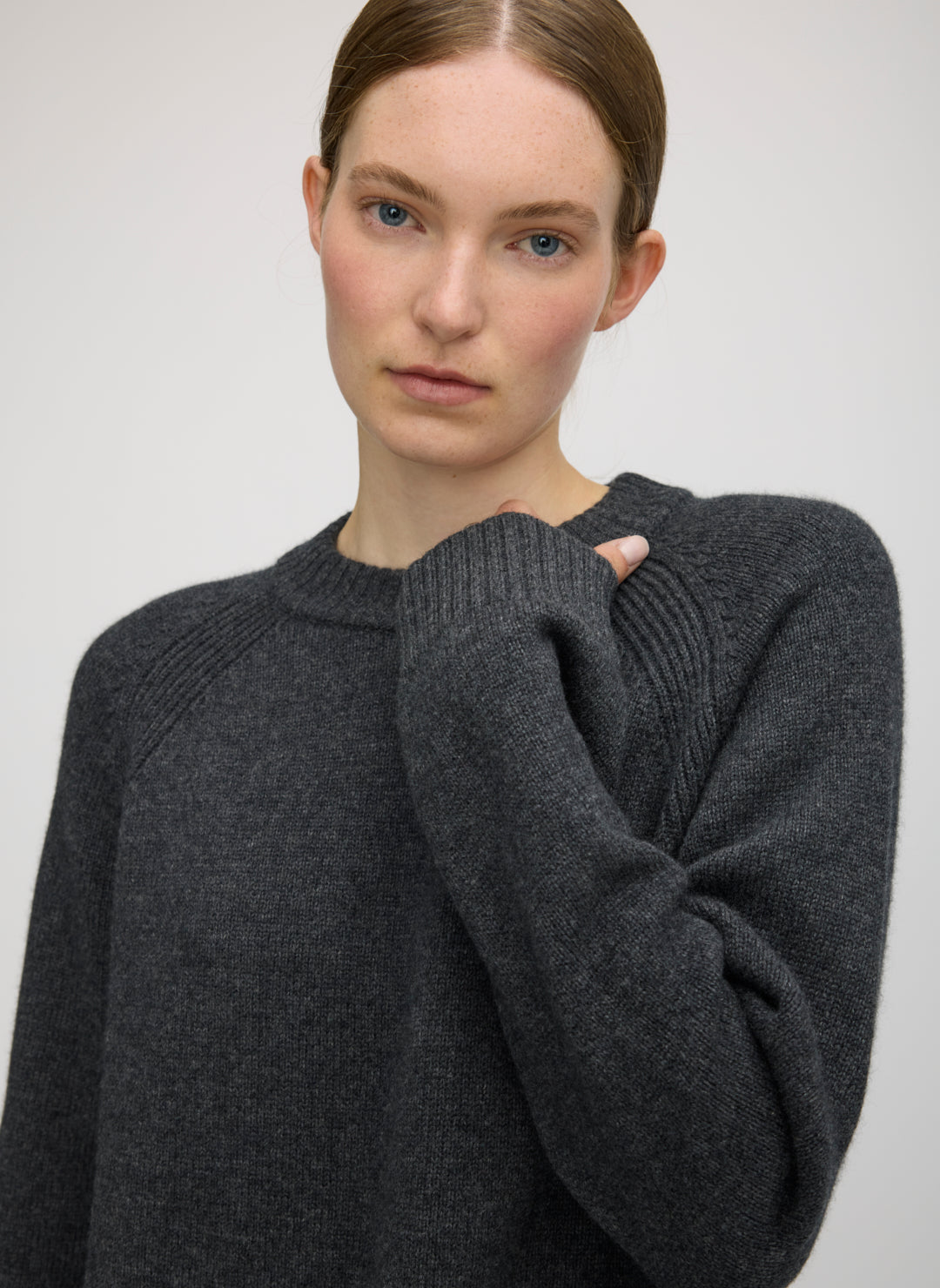 Willa Cashmere Crewneck Sweater