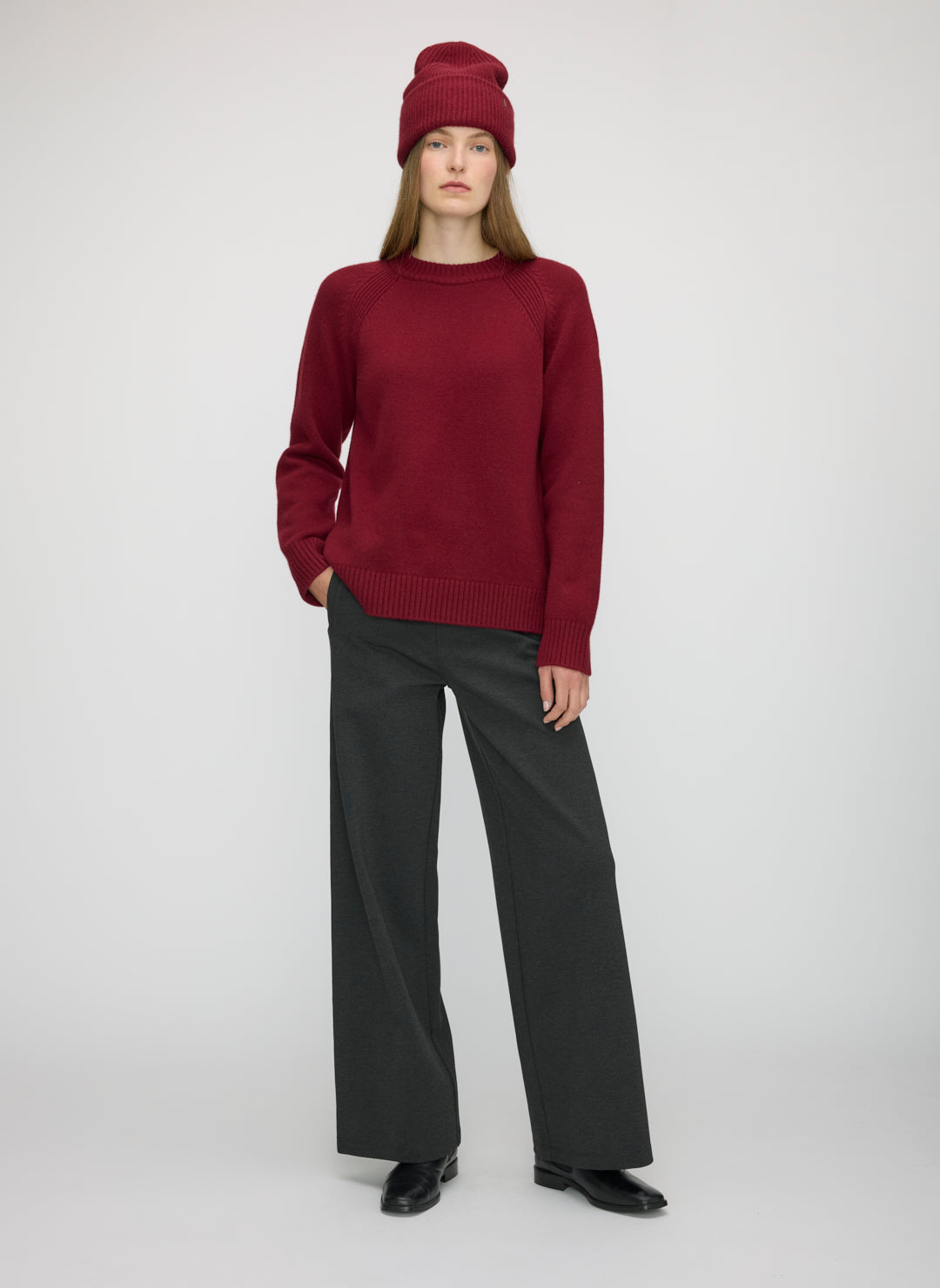 Willa Cashmere Crewneck Sweater