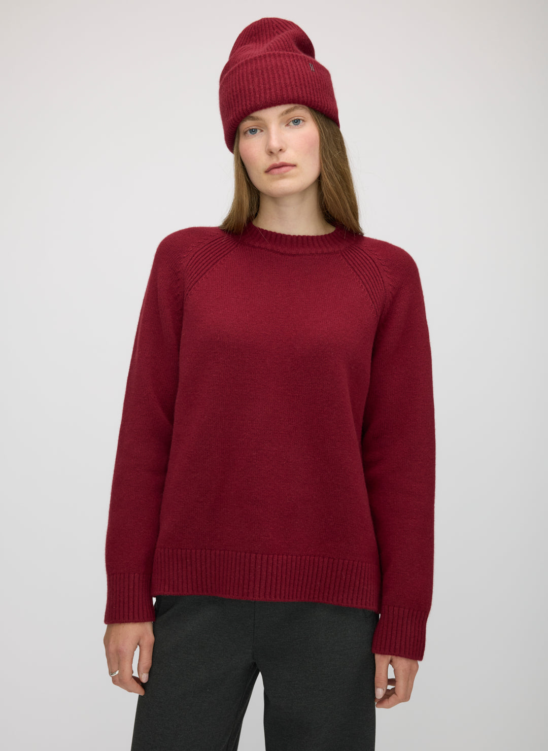 Willa Cashmere Crewneck Sweater