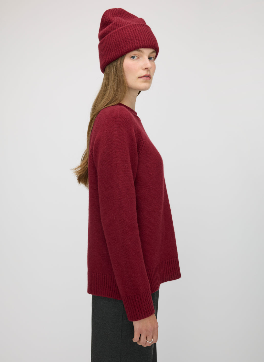 Willa Cashmere Crewneck Sweater