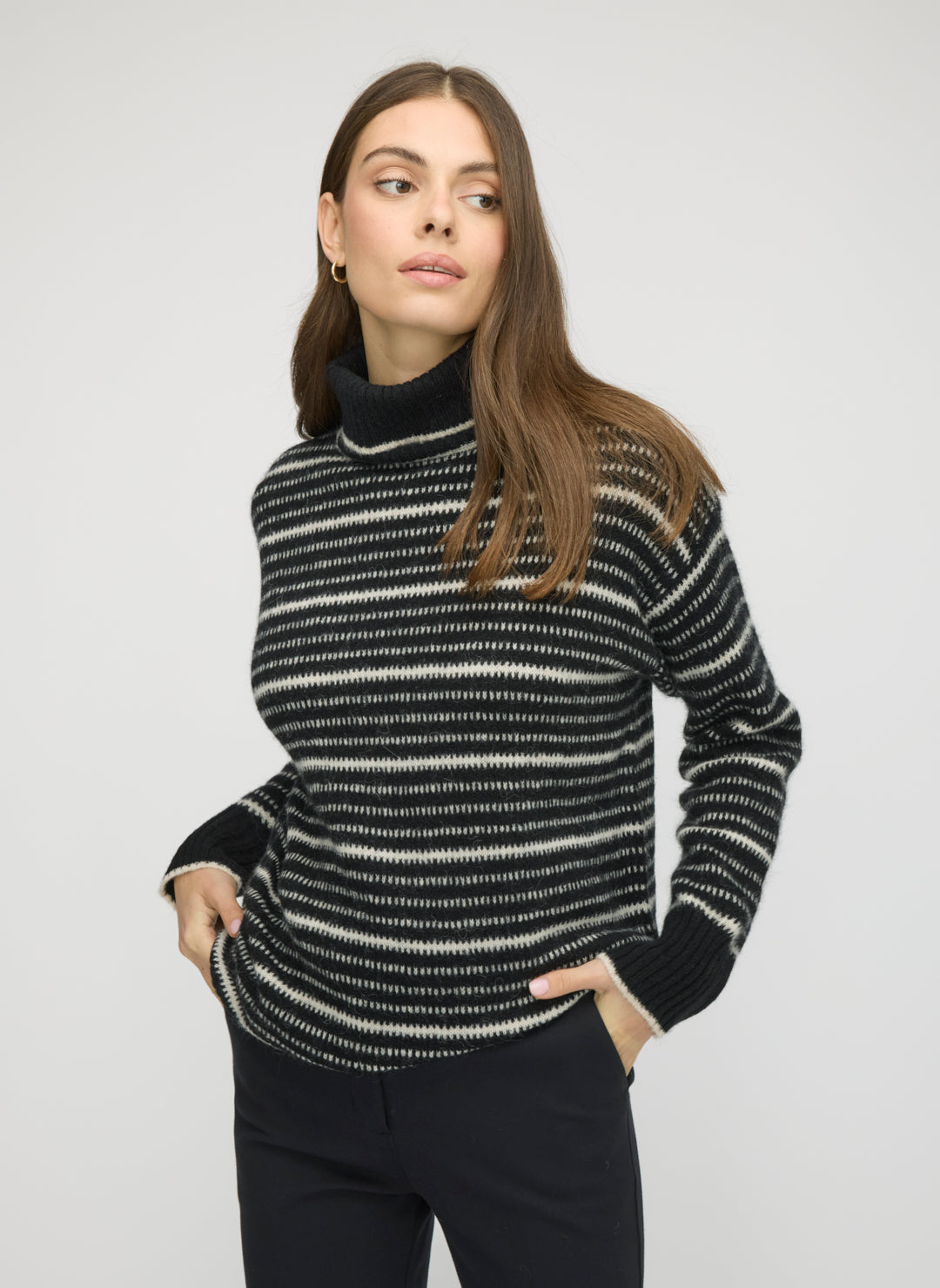 Alpaca Turtleneck Sweater