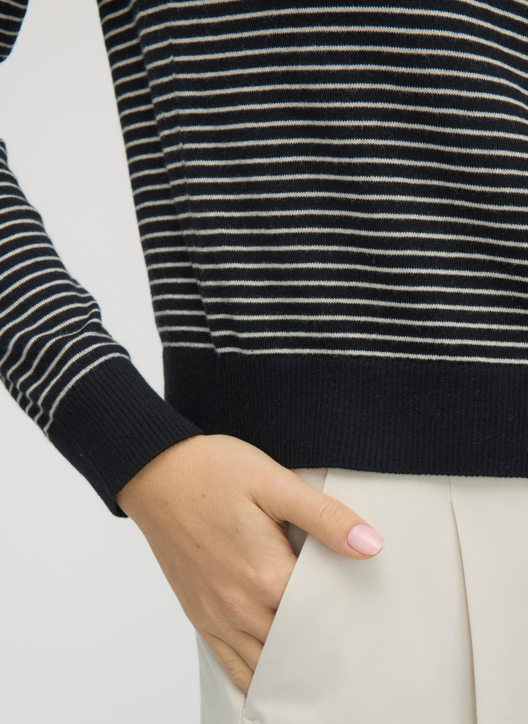 Cotton Cashmere Crewneck