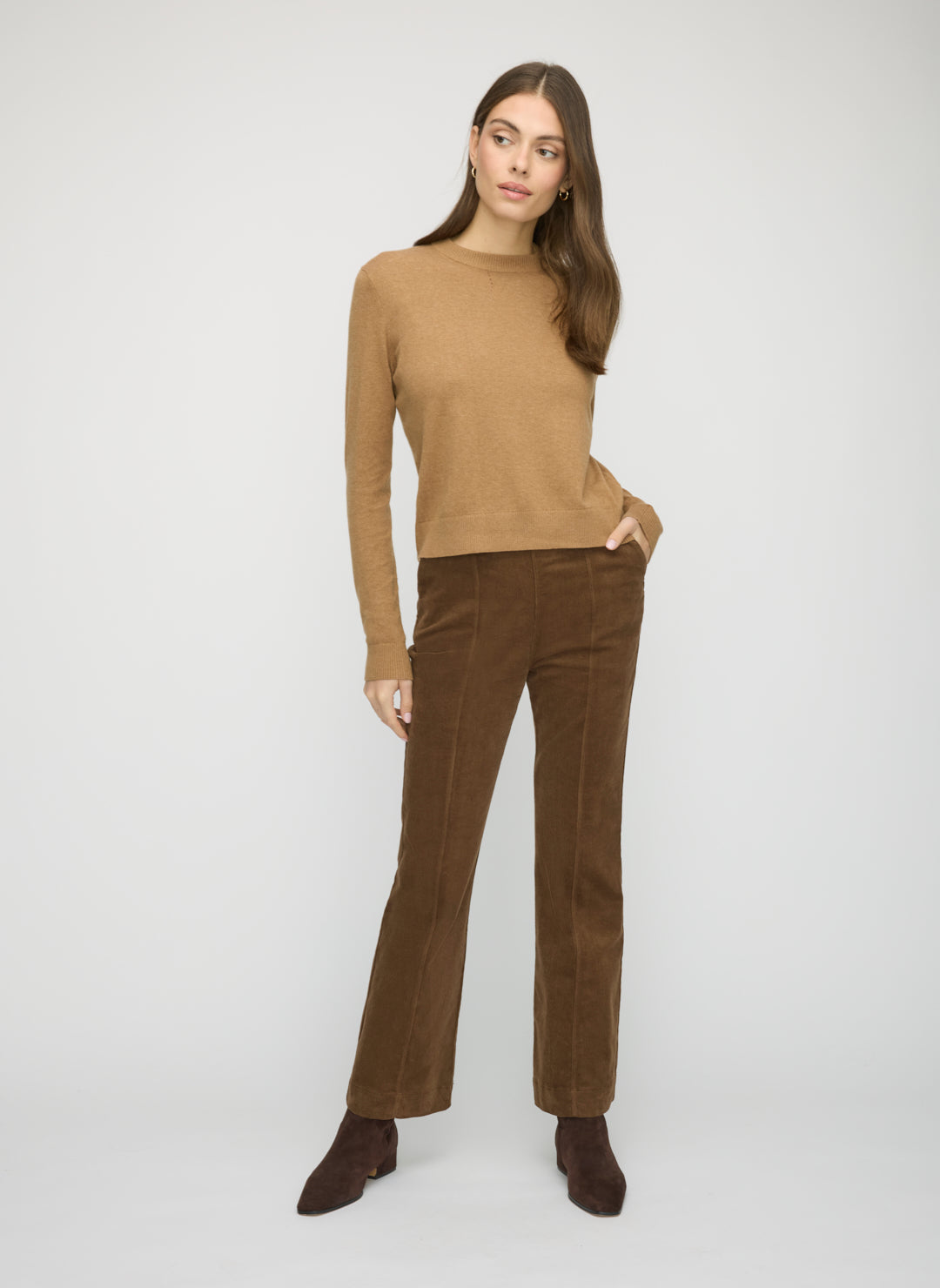 Cotton Cashmere Crewneck