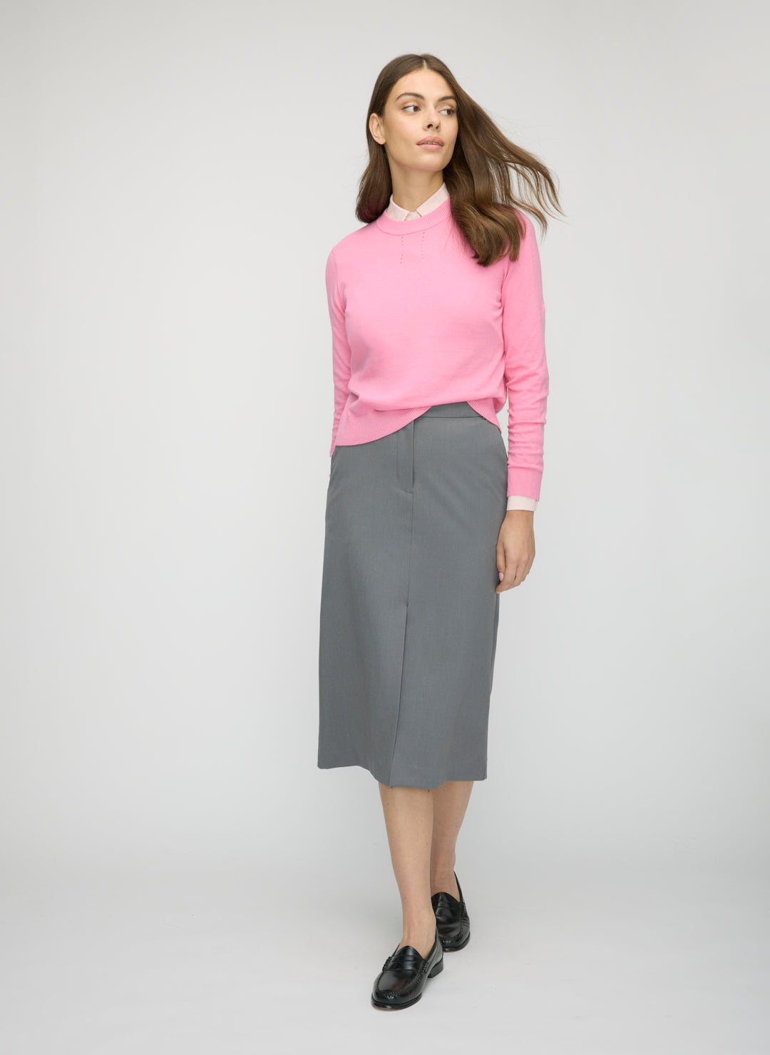 Cotton Cashmere Crewneck