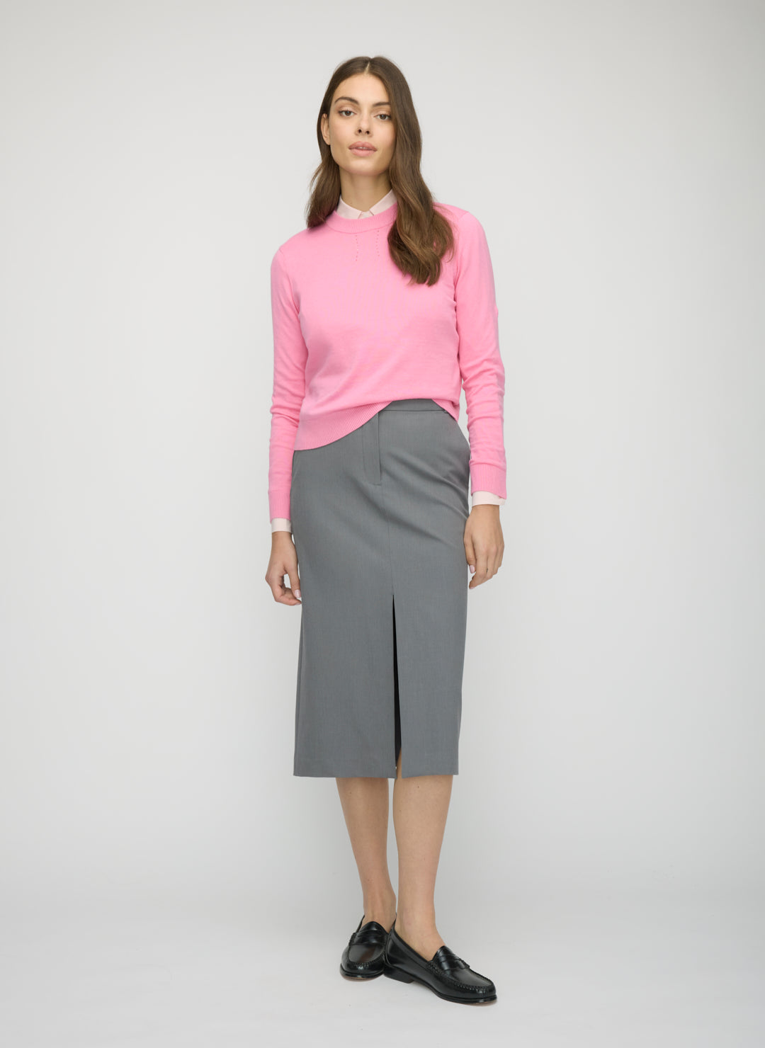 Cotton Cashmere Crewneck