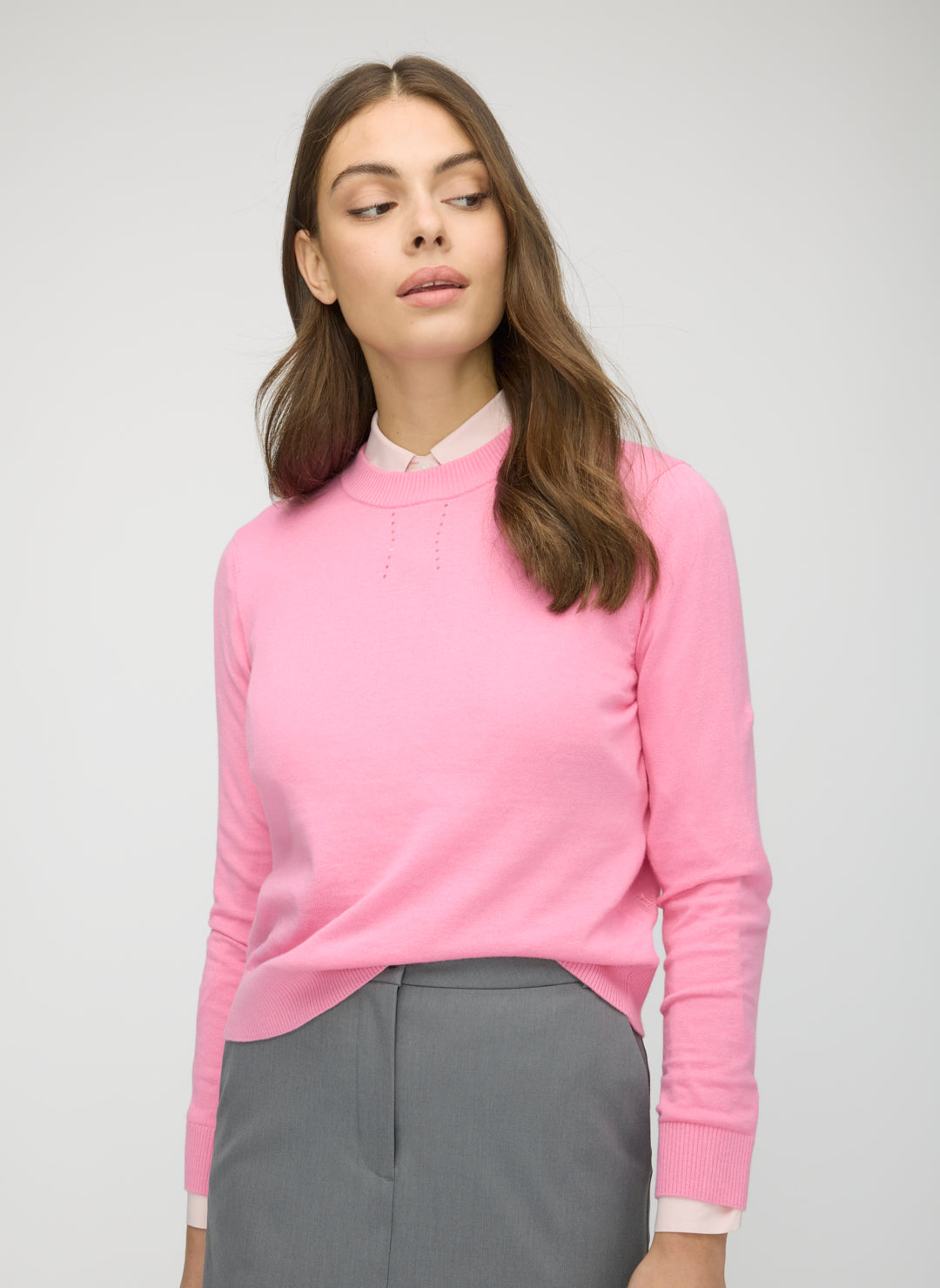 Cotton Cashmere Crewneck