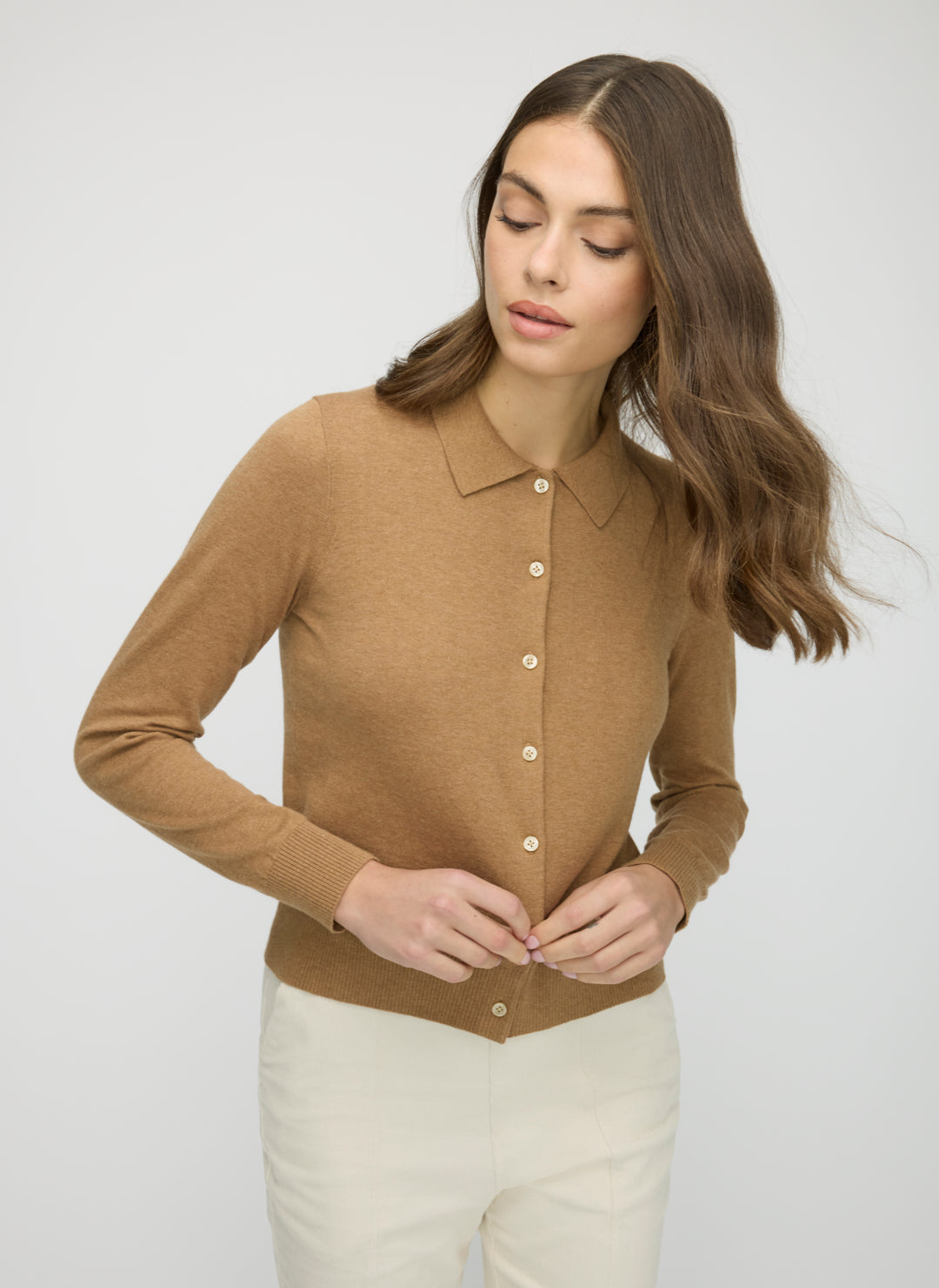 Cotton Cashmere Cardigan