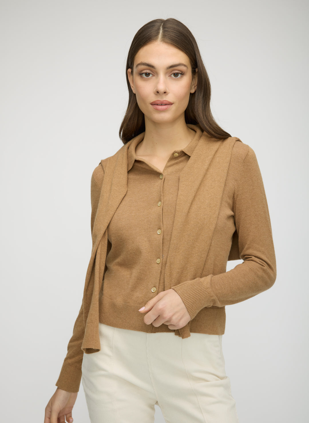 Cotton Cashmere Cardigan