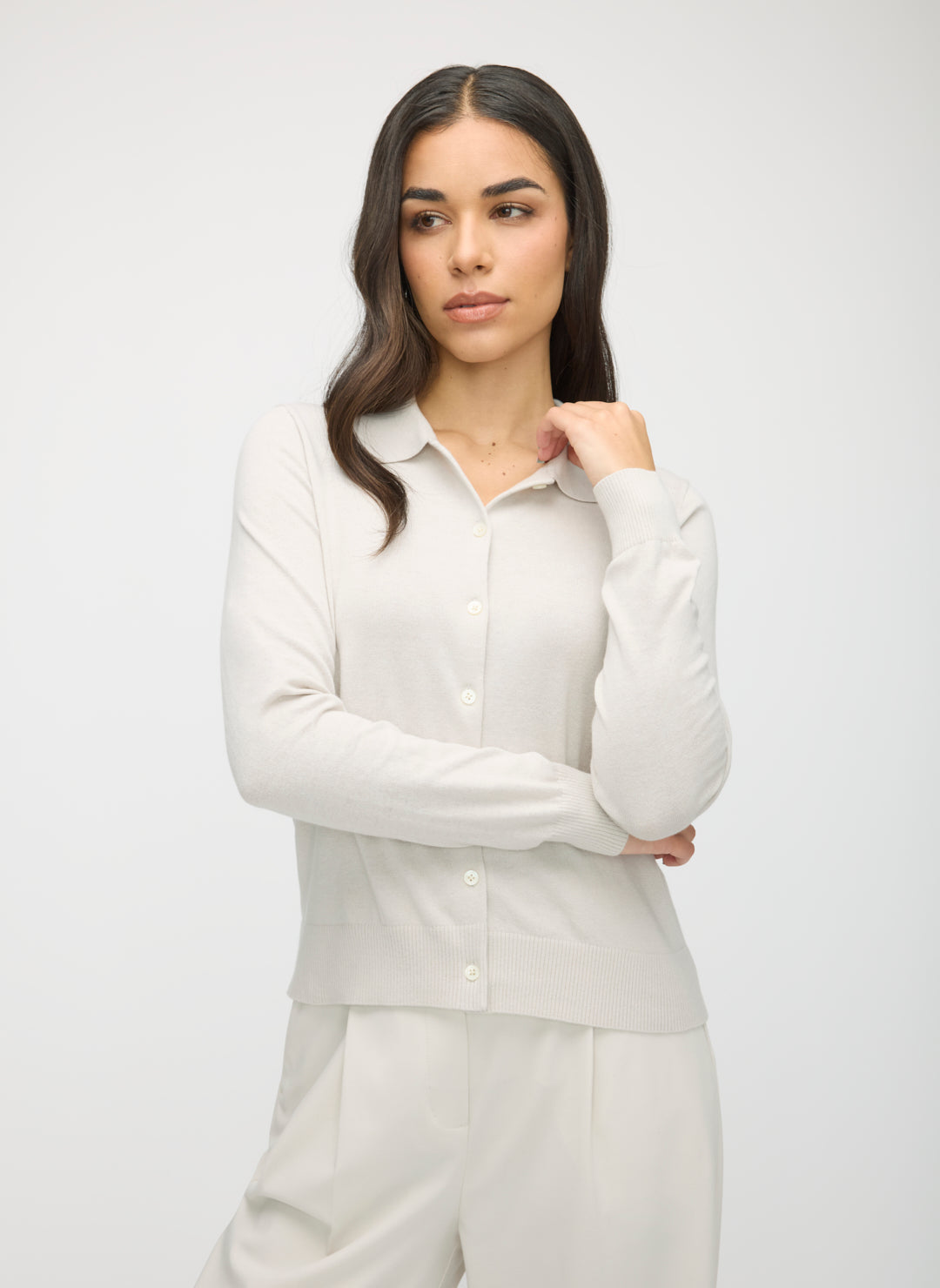 Cotton Cashmere Cardigan