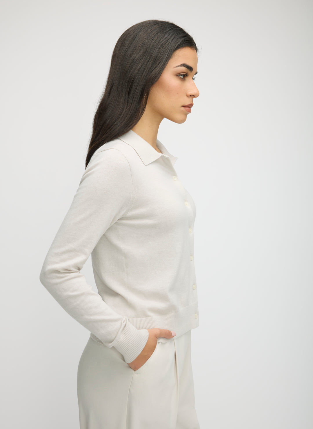 Cotton Cashmere Cardigan