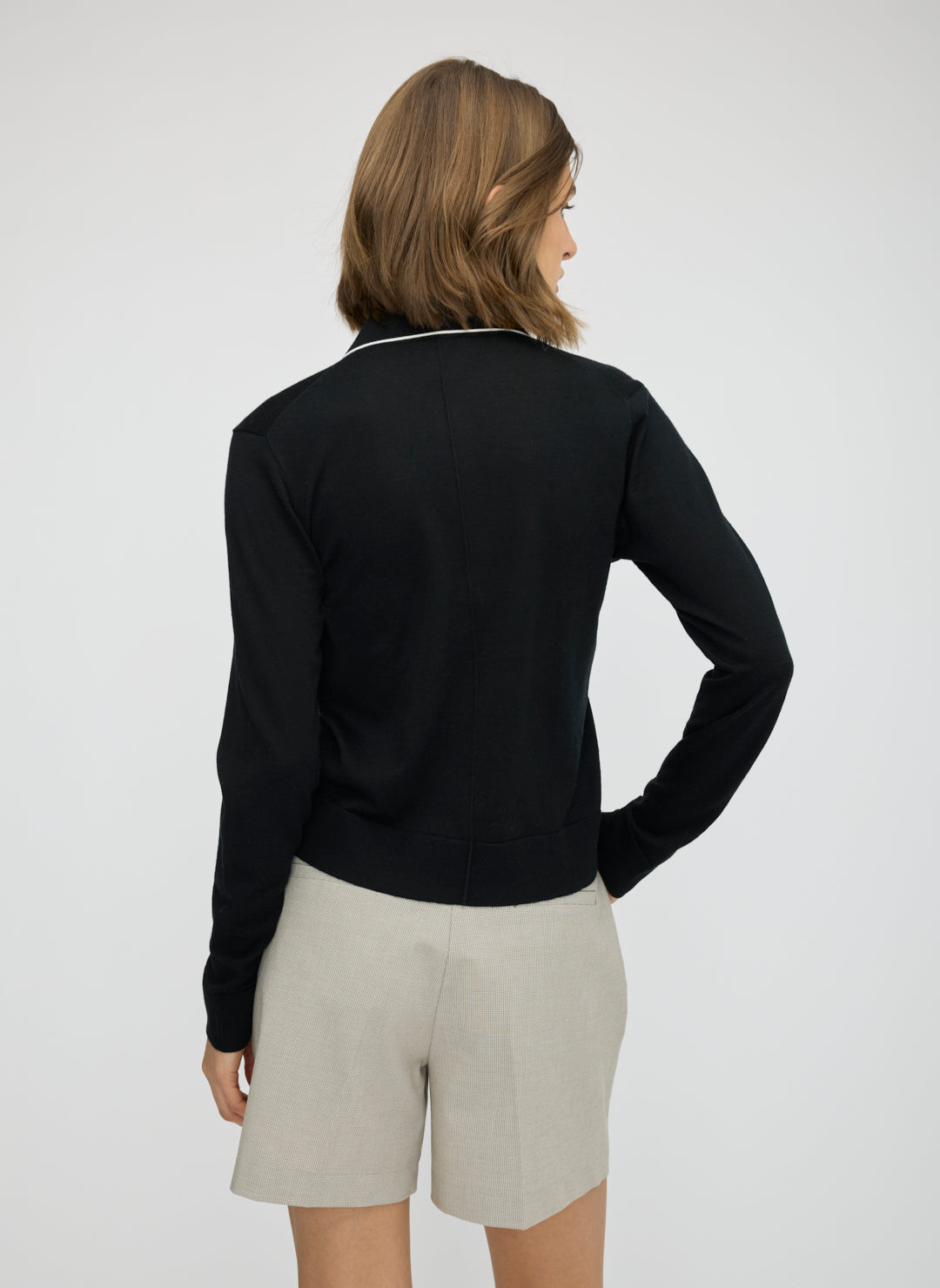 Vale Merino Polo Sweater