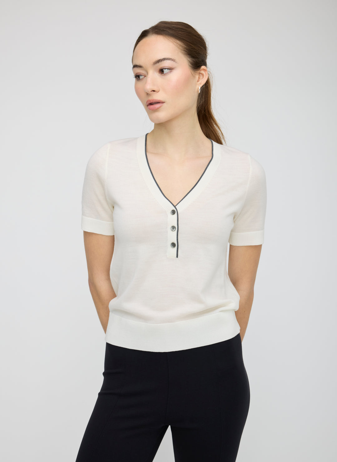 Vale Merino Henley Sweater