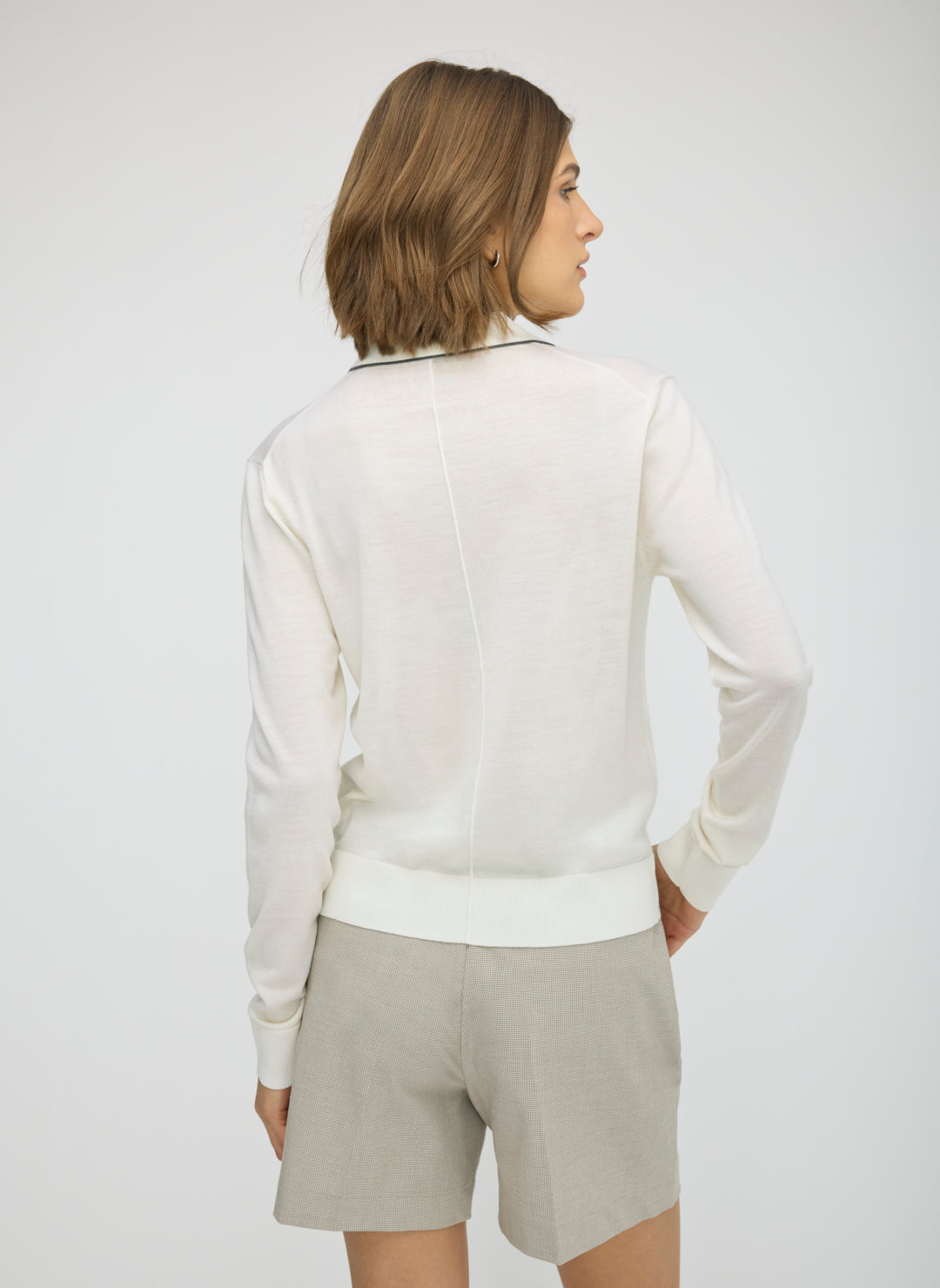 Vale Merino Polo Sweater