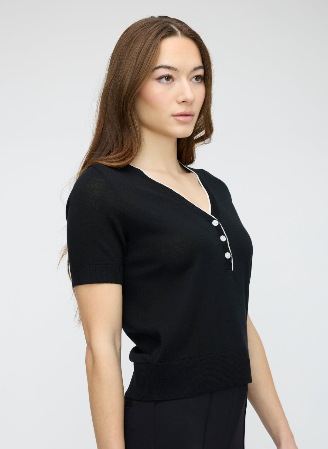 Vale Merino Henley Sweater