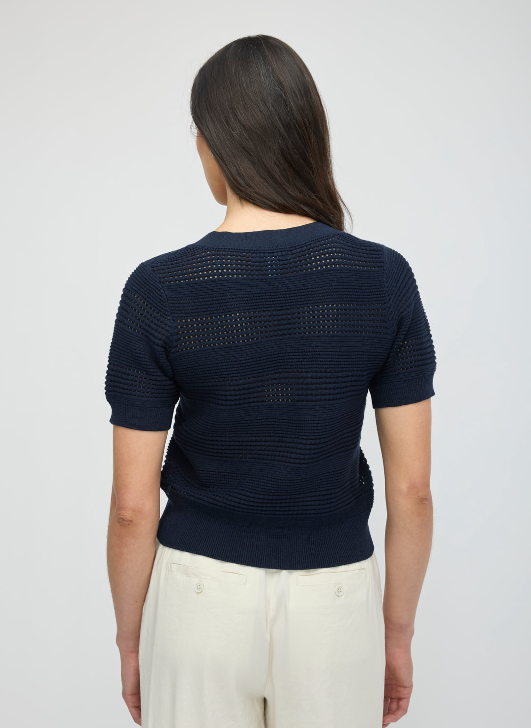 SilkStitch Easy Care Short Sleeve Henley