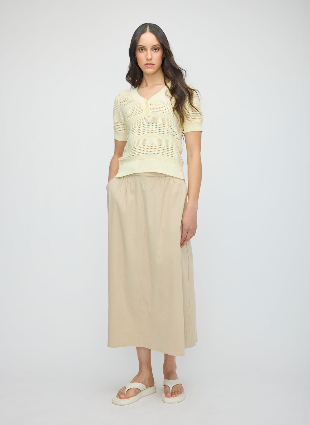 SilkStitch Easy Care Short Sleeve Henley