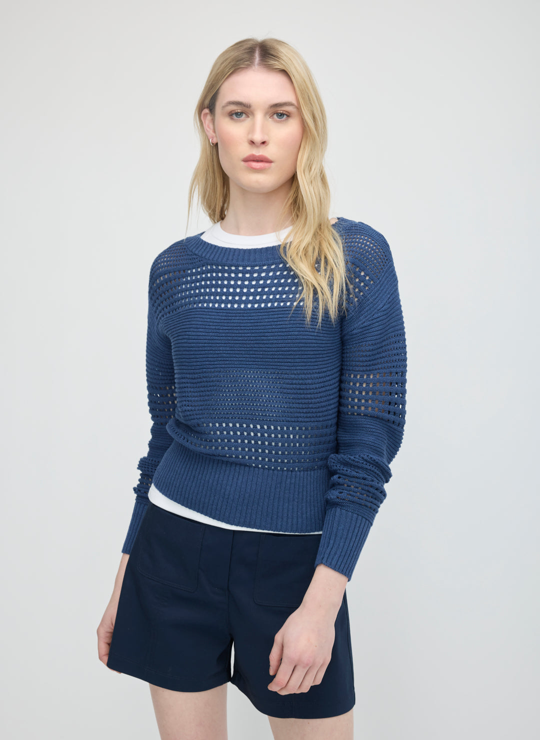 SilkStitch Easy Care Boatneck Sweater