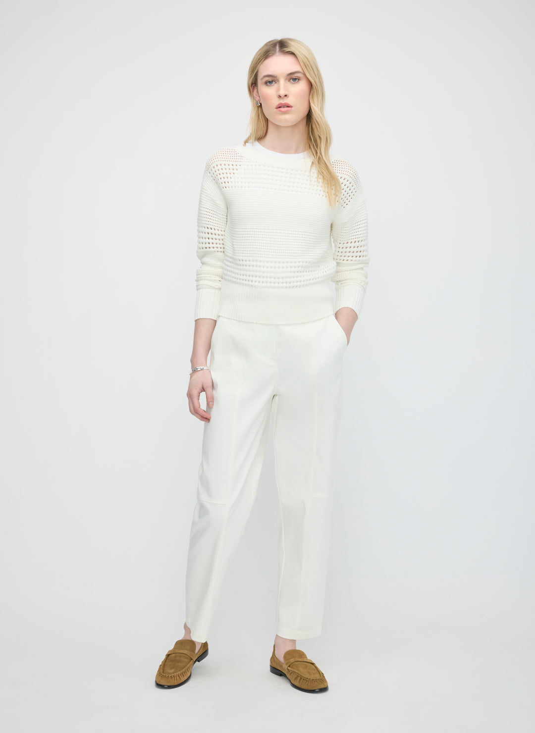 SilkStitch Easy Care Boatneck Sweater