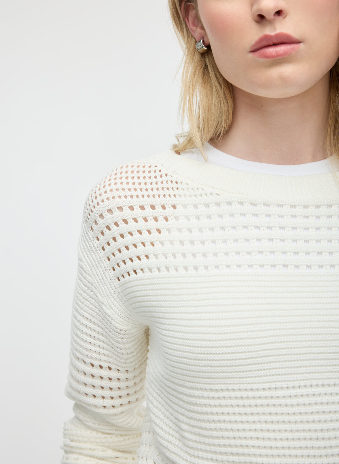 SilkStitch Easy Care Boatneck Sweater