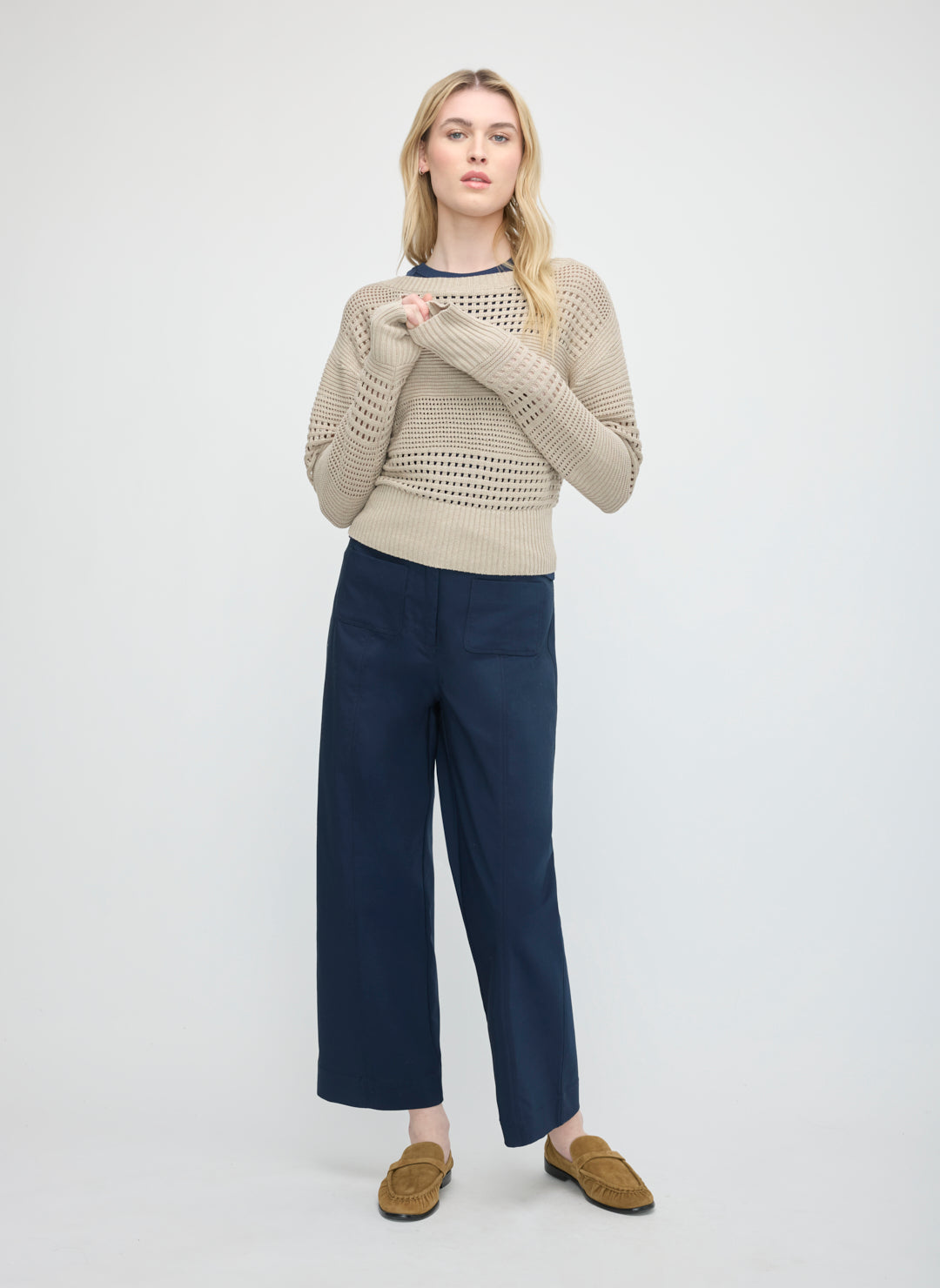 SilkStitch Easy Care Boatneck Sweater