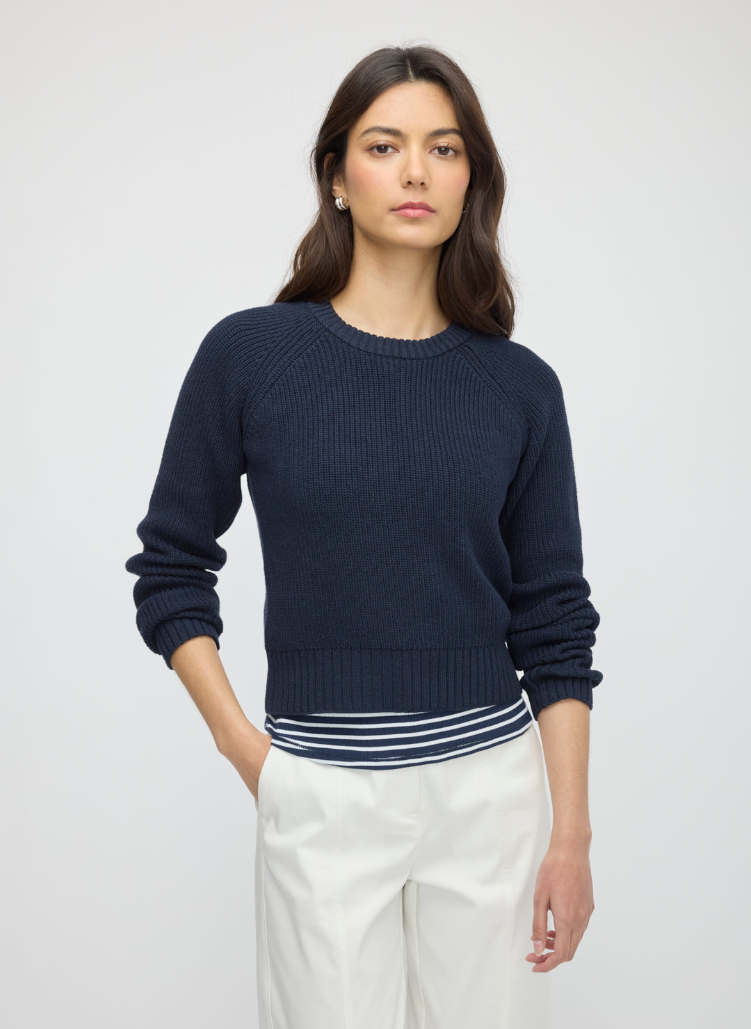 SilkStitch Shrunken Crew