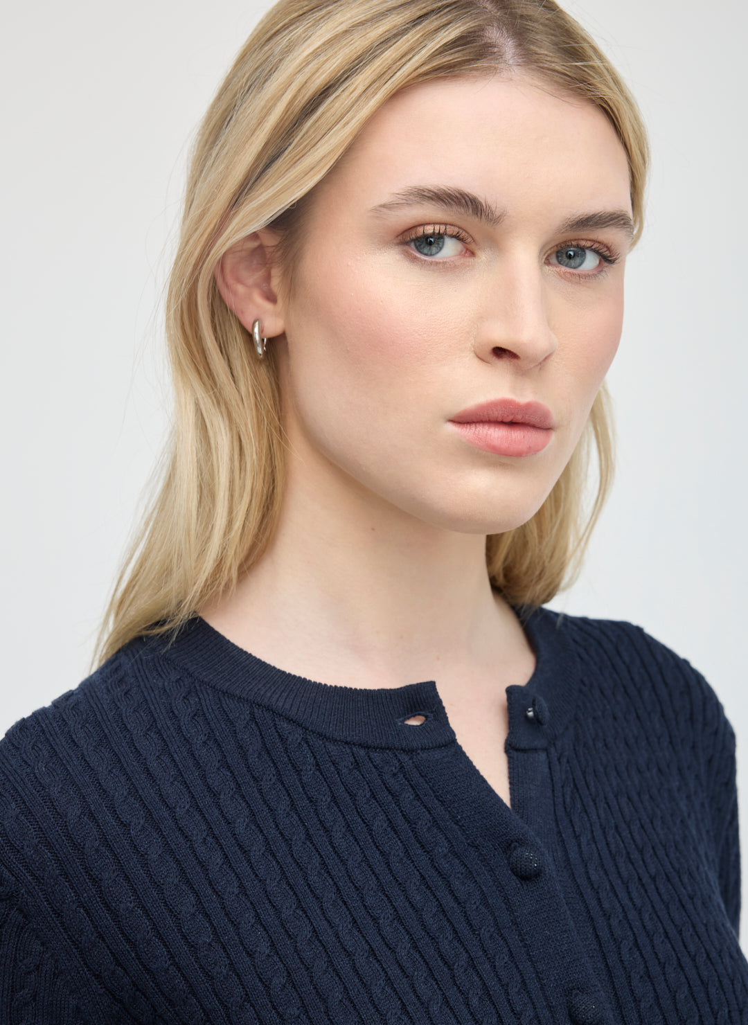 SilkStitch Easy Care Essential Cardigan | Kit and Ace