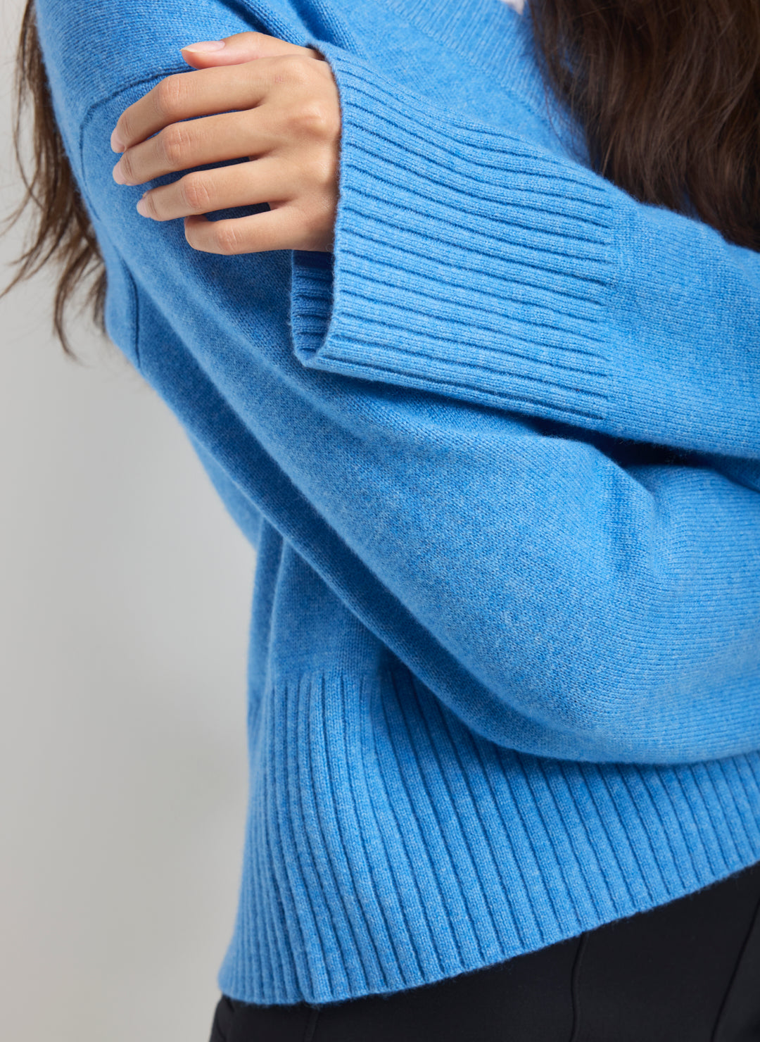Kit Cashmerino Boxy V-Neck Sweater