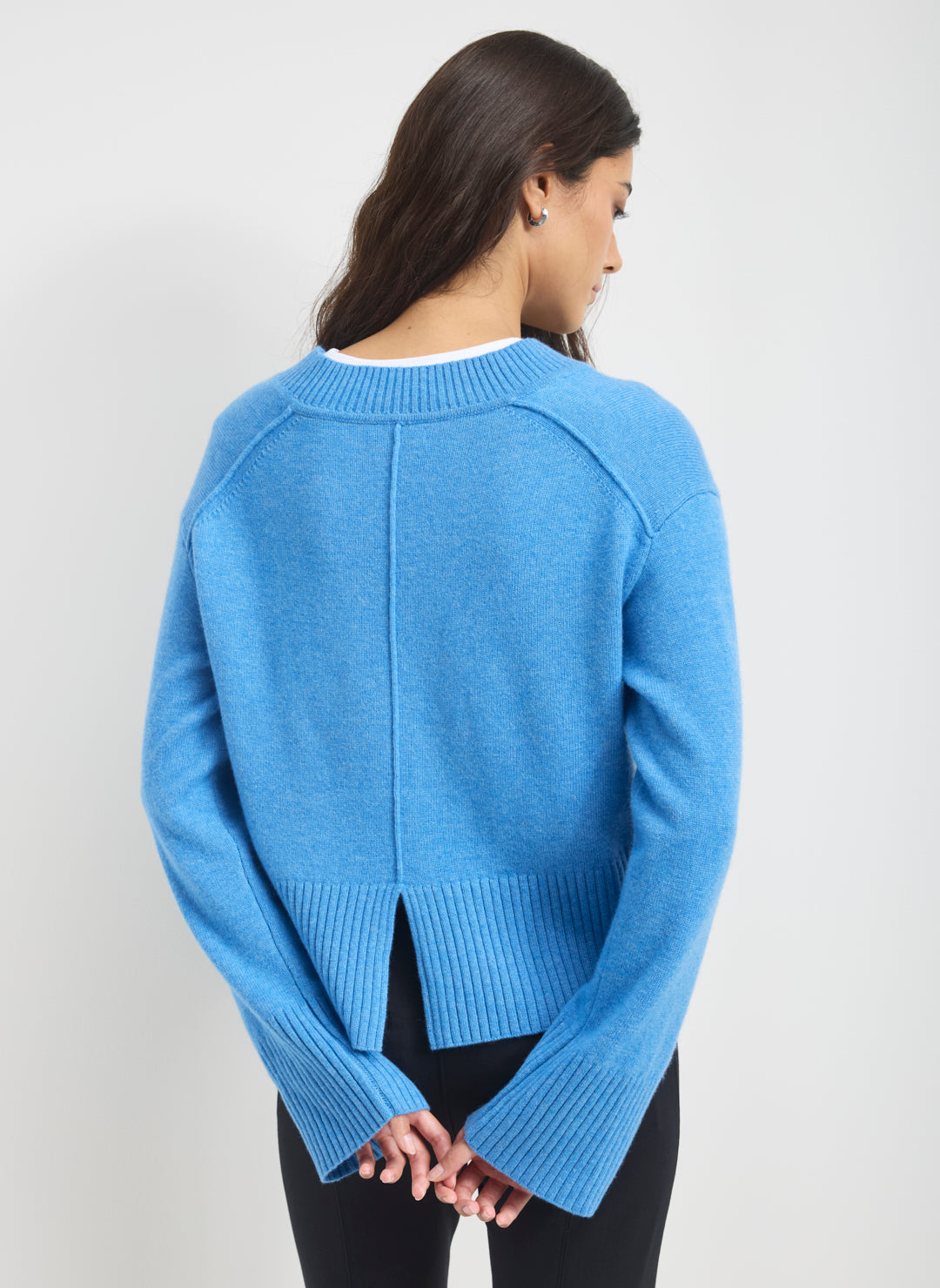 Kit Cashmerino Boxy V-Neck Sweater