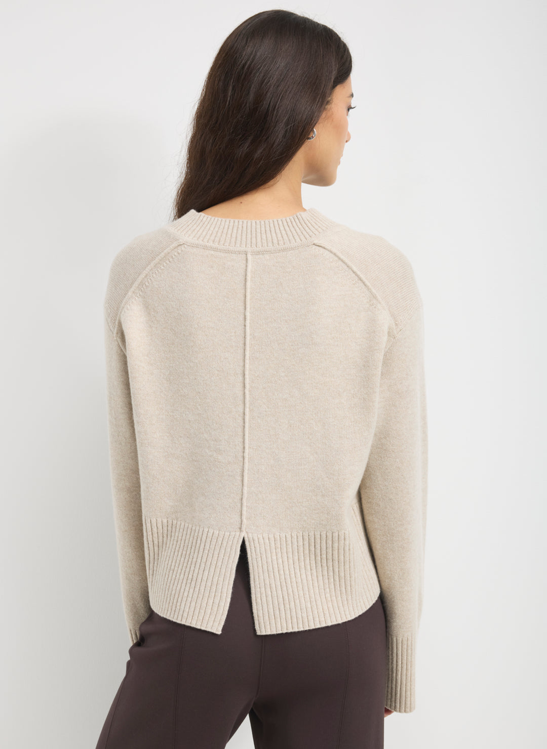 Kit Cashmerino Boxy V-Neck Sweater