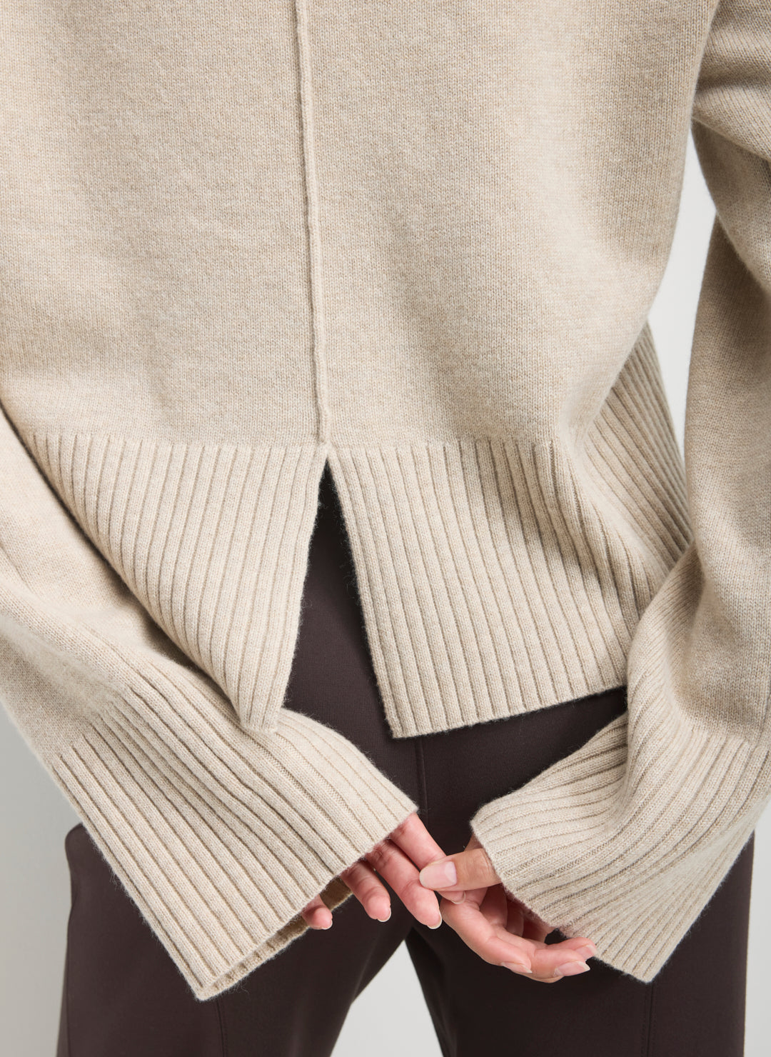 Kit Cashmerino Boxy V-Neck Sweater