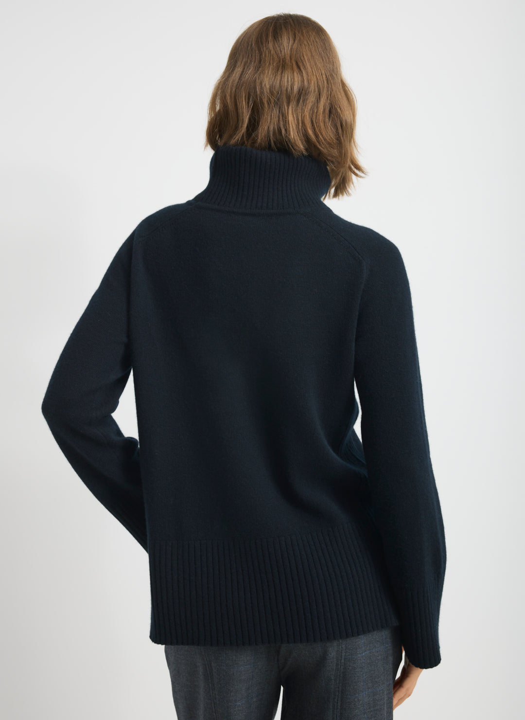 Kit Cashmerino Relaxed Funnel Neck Sweater