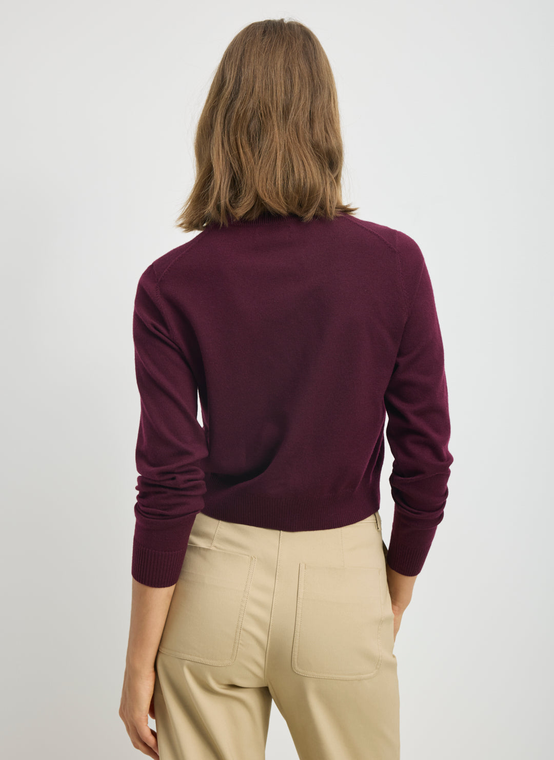 Effortless Merino Classic Cardigan